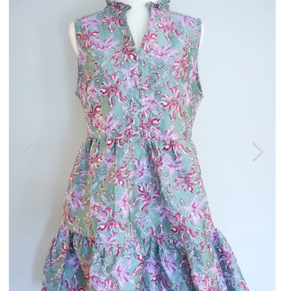 Karlie Metallic Brocade Mini